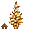 Small Gold Holiday Tree - virtual item (Questing)