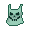Pine Translucent Skull Shirt - virtual item (Wanted)