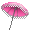 Lacy Pink Beach Umbrella - virtual item (Wanted)