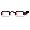Black and Pink Half-Framed Glasses - virtual item