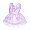 Gentle Lavender Sweet Lace Dress