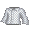 White Checked Polyester Shirt - virtual item (Wanted)