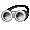 Monochrome Leather Goggles - virtual item