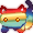 Vivid Rainbow KiKi Kitty Plushie - virtual item (Questing)