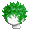 Girl's Brush Green (Dark) - virtual item (questing)