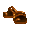 Brown Leatheresque Sandals - virtual item (questing)