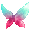 Aqua Fairy Wings - virtual item ()