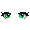 Moe Eyes Green - virtual item (Questing)
