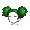 Girl's Puffs Green (Dark) - virtual item (questing)