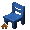 Basic Blue Chair - virtual item (Questing)