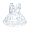 Pure White Sweet Lace Dress - virtual item