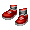 Cheerleader shoes (Team Durem) - virtual item (questing)