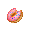 Pink Sprinkle Doughnut Nom - virtual item (Questing)