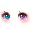 Optimistic Heterochromia Eyes - virtual item (Wanted)