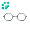 [Animal] Basic Silver Round Glasses - virtual item