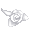 White Rose Scarf - virtual item