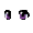 Girl's Classic Eyes Purple - virtual item (questing)
