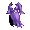 Purple Gloom Mistress Dress - virtual item