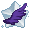 Astra: Mini Purple Flapping Angel Wings - virtual item (wanted)