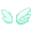 Mini Mint Angel Wings - virtual item