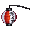 Round Paper Lantern Red & White - virtual item (Wanted)