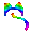 Rainbow Neko Cosplay - virtual item (Bought)