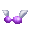 Purple Space Girl Bikini Top - virtual item (wanted)