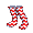 Red Zigzag Stockings - virtual item (wanted)