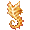 Amber Seahorse Tail - virtual item (donated)