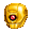 Gold Automaton Drone Face - virtual item (Wanted)