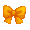 Orange Serafuku Bow - virtual item (Questing)