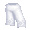 Soft 'n' Fuzzy White Pants - virtual item (Questing)