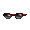 Red Sizzle Sunglasses - virtual item (Questing)