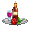 Wine and Rose Serving Tray - virtual item (Questing)