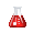Red Flask - virtual item (Questing)