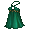 Emerald Beaded Halter Dress - virtual item (Wanted)