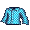 Peacock Checked Polyester Shirt - virtual item (Questing)