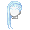 Girl's Sleek Dual Length Blue (Lite) - virtual item (questing)