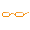Orange Reading Glasses - virtual item