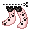 Beary Cute Amaranth Stockings - virtual item (Bought)