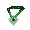 May Birthstone Necklace - virtual item (questing)