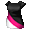 Pink Color Stripe Dress - virtual item (Wanted)