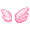 Pink Sugar Mini Angel Wings - virtual item (Questing)