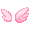 Pink Sugar Mini Angel Wings - virtual item (bought)