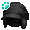 [Animal] Black Cloth Cap - virtual item