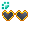 [Animal] Yellow Groovy Heart Sunglasses