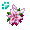[Animal] Pink Lily Corsage - virtual item (Questing)
