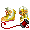 Delicious Yellow Fruity Boots - virtual item (Questing)