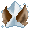 Astra: Perky Chestnut Wolf Ears - virtual item (Wanted)