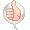 Thumbs Up Mood Bubble - virtual item (Wanted)